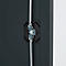 Schäfer Shop Genius Mehrzweckschrank FS, modular, indivuduell erweiterbar, Mittelwand, 4 Fachböden, bis 450 kg, B 1055 x T 520 x H 1950 mm, lichtgrau/anthrazitgrau