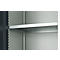 Schäfer Shop Genius Mehrzweckschrank FS, modular, indivuduell erweiterbar, Mittelwand, 4 Fachböden, bis 450 kg, B 1055 x T 520 x H 1950 mm, lichtgrau/anthrazitgrau
