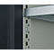 Schäfer Shop Genius Mehrzweckschrank FS, modular, indivuduell erweiterbar, Mittelwand, 4 Fachböden, bis 450 kg, B 1055 x T 520 x H 1950 mm, lichtgrau/anthrazitgrau