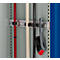 Schäfer Shop Genius Mehrzweckschrank FS, modular, indivuduell erweiterbar, Mittelwand, 4 Fachböden, bis 450 kg, B 1055 x T 520 x H 1950 mm, lichtgrau/enzianblau