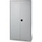 Schäfer Shop Genius Mehrzweckschrank FS, modular, indivuduell erweiterbar, Mittelwand, 4 Fachböden, bis 450 kg, B 1055 x T 520 x H 1950 mm, weißalu/weißalu