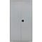 Schäfer Shop Genius Mehrzweckschrank FS, modular, indivuduell erweiterbar, Mittelwand, 4 Fachböden, bis 450 kg, B 1055 x T 520 x H 1950 mm, weißalu/weißalu