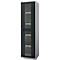 Schäfer Shop Genius metalen materiaalkast FS, met kijkvenster, ventilatiegaten, B 545 x D 520 x H 1950 mm, 5 OH, tot 250 kg, blank.alu kleurig/antraciet