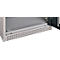 Schäfer Shop Genius metalen materiaalkast FS, met kijkvenster, ventilatiegaten, B 545 x D 520 x H 1950 mm, 5 OH, tot 250 kg, blank.alu kleurig/antraciet
