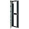 Schäfer Shop Genius metalen materiaalkast FS, met kijkvenster, ventilatiegaten, B 545 x D 520 x H 1950 mm, 5 OH, tot 250 kg, lichtgrijs/antraciet