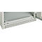 Schäfer Shop Genius metalen materiaalkast FS, met kijkvenster, ventilatiegaten, B 545 x D 520 x H 1950 mm, 5 OH, tot 250 kg, lichtgrijs/lichtgrijs