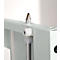 Schäfer Shop Genius metalen materiaalkast FS, met kijkvenster, ventilatiegaten, B 545 x D 520 x H 1950 mm, 5 OH, tot 250 kg, lichtgrijs/lichtgrijs