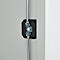 Schäfer Shop Genius multifunctionele kast FS, modulair, afsluitbaar, met middenpaneel, 4 legborden, B 1055 x D 520 x H 1950 mm, lichtgrijs