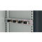 Schäfer Shop Genius multifunctionele kast FS, modulair, afzonderlijk uittrekbaar, middenwand, 4 legborden, tot 450 kg, B 1055 x D 520 x H 1950 mm, lichtgrijs/antracietgrijs