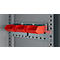 Schäfer Shop Genius multifunctionele kast FS, modulair, afzonderlijk uittrekbaar, tussenschot, 4 legborden, tot 450 kg, B 1055 x D 520 x H 1950 mm, alu wit/antracietgrijs