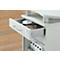 Schäfer Shop Genius Multifunctionele wagen TETRIS WOOD, B 822 x D 580 x H 1118 mm, lichtgrijs