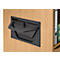 Schäfer Shop Genius Multimobil, B 450 x D 500 x H 1220 mm, kunststof rolluik, met wielen, afsluitbaar, beukenhout