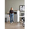 Schäfer Shop Genius Multimobil, B 450 x D 500 x H 1220 mm, kunststof rolluik, met wielen, afsluitbaar