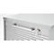 Schäfer Shop Genius Multimobil, B 450 x D 500 x H 1220 mm, kunststof rolluik, met wielen, afsluitbaar, lichtgrijs
