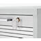 Schäfer Shop Genius Multimobil, B 450 x D 500 x H 1220 mm, kunststof rolluik, met wielen, afsluitbaar, lichtgrijs