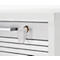 Schäfer Shop Genius Multimobil, B 450 x D 500 x H 1220 mm, kunststof rolluik, met wielen, afsluitbaar, wit