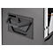 Schäfer Shop Genius Multimobil, B 450 x T 500 x H 1220 mm, Kunststoffrollladen, mit Rollen, abschliessbar, graphit