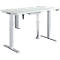 Schäfer Shop Genius Offre complète MODENA FLEX 5 pièces, bureau réglable en hauteur électriquement, support PC 