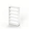 Schäfer Shop Genius open kast TETRIS WOOD, 5 OH, hoogte incl. glijders, B 1000 mm, wit 
