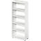 Schäfer Shop Genius open kast TETRIS WOOD, 5 OH, hoogte incl. glijders, B 800 mm, wit 