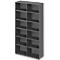 Schäfer Shop Genius open kast TETRIS WOOD, 6 OH, hoogte incl. glijders, tussenschot, B 1200 mm, grafiet
