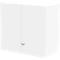 Schäfer Shop Genius Opzetkast TETRIS WALL, 2 ordnerhoogten, deuraanslag rechts, B 800 x D 440 x H 740 mm, wit