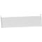 Schäfer Shop Genius Panneau arrière, pour bureau L 1800 mm, H 466 mm, aluminium blanc