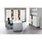 Schäfer Shop Genius Panneau latéral TETRIS SOLID, pour structure en métal, pour armoires à 3 HC, 19 mm d'épaisseur, blanc