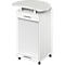 Schäfer Shop Genius Pupitre mobile TETRIS WOOD, l. 822 x P 580 x H 1118 mm, blanc
