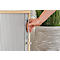 Schäfer Shop Genius Querrollladenschrank TETRIS WOOD, 2 OH, B 1000 mm, Höhe inkl. Gleiter, graphit