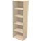 Schäfer Shop Genius Regal TETRIS WALL, 5 Ordnerhöhen, B 600 x T 420 x H 1880 mm, Ahorn-Dekor