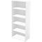 Schäfer Shop Genius Regal TETRIS WALL, 5 Ordnerhöhen, B 800 x T 420 x H 1880 mm, weiß