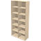 Schäfer Shop Genius Regal TETRIS WALL, 6 Ordnerhöhen, B 1000 x T 420 x H 2250 mm, Ahorn-Dekor