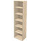 Schäfer Shop Genius Regal TETRIS WALL, 6 Ordnerhöhen, B 600 x T 420 x H 2250 mm, Ahorn-Dekor