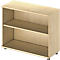 Schäfer Shop Genius Regal TETRIS WOOD, 2 OH, Höhe inkl. Gleiter, B 1000 mm, Ahorn-Dekor