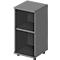Schäfer Shop Genius Regal TETRIS WOOD, 2 OH, Höhe inkl. Gleiter, B 400 mm, graphit
