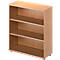 Schäfer Shop Genius Regal TETRIS WOOD, 3 OH, Höhe inkl. Gleiter, B 1000 mm, Buche-Dekor