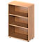 Schäfer Shop Genius Regal TETRIS WOOD, 3 OH, Höhe inkl. Gleiter, B 800 mm, Buche-Dekor