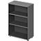 Schäfer Shop Genius Regal TETRIS WOOD, 3 OH, Höhe inkl. Gleiter, B 800 mm, graphit