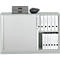 Schäfer Shop Genius Roldeurkast 2 ordnerhoogten, B 1200 x D 421 x H 800 mm, lichtgrijs 