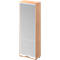 Schäfer Shop Genius Roldeurkast met verticale roldeur TETRIS WOOD, 5,5 ordnerhoogten, H 2270 mm, hoogte incl. glijders, beukenpatroon