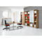 Schäfer Shop Genius Roldeurkast met verticale roldeur TETRIS WOOD, 5,5 ordnerhoogten, H 2270 mm, hoogte incl. glijders, lichtgrijs
