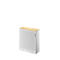 Schäfer Shop Genius Roldeurkast TETRIS SOLID, 3 ordnerhoogten, B 1000 mm, incl. 19 mm afdekplaat, esdoornpatroon/blank aluminium/blank aluminium