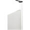 Schäfer Shop Genius Rückseitenblende, für Schreibtisch 135 Grad, H 466 mm, weiß