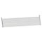 Schäfer Shop Genius Rückseitenblende, für Schreibtisch 135 Grad, H 466 mm, weißaluminium 