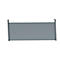 Schäfer Shop Genius Rückseitenblende, für Schreibtisch B 1200 mm, H 466 mm, anthrazit