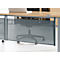 Schäfer Shop Genius Rückseitenblende, für Schreibtisch B 800 mm, H 466 mm, anthrazit