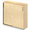 Schäfer Shop Genius Schiebetürenschrank TETRIS WOOD, 3 OH, B 1200 mm, inkl. Stahlsockel, Ahorn-Dekor