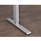 Schäfer Shop Genius Schreibtisch AERO FLEX, elektrisch höhenverstellbar, Rechteck, C-Fuß, B 1200 mm, Ahorn/schwarz + Memorypanel