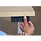 Schäfer Shop Genius Schreibtisch AERO FLEX, elektrisch höhenverstellbar, Rechteck, C-Fuß, B 1200 mm, Ahorn/schwarz + Memorypanel